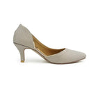 Shine Bright Like a Diamond in These Gold Pumps SNS-924011