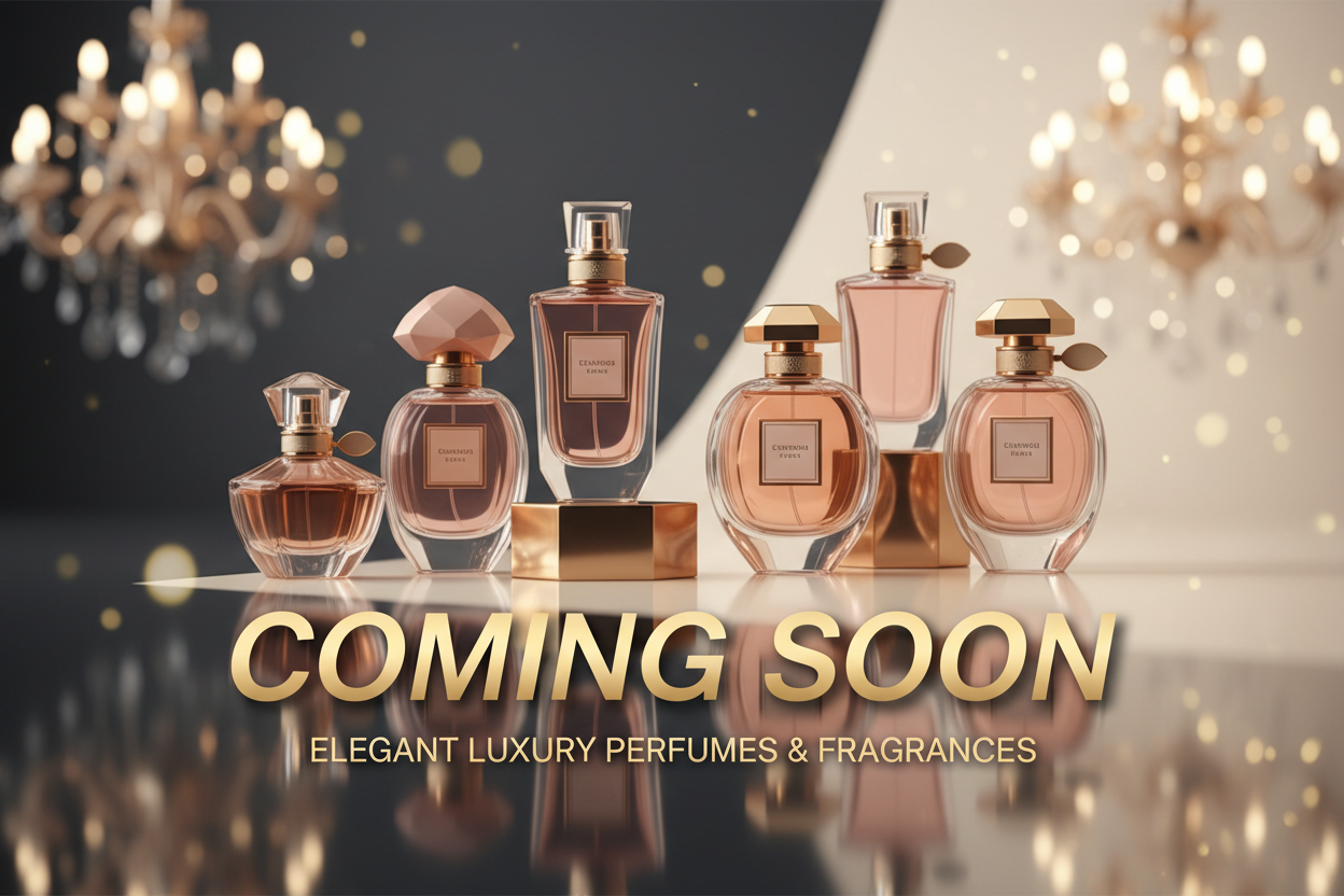 Perfumes Coming Soon Banner
